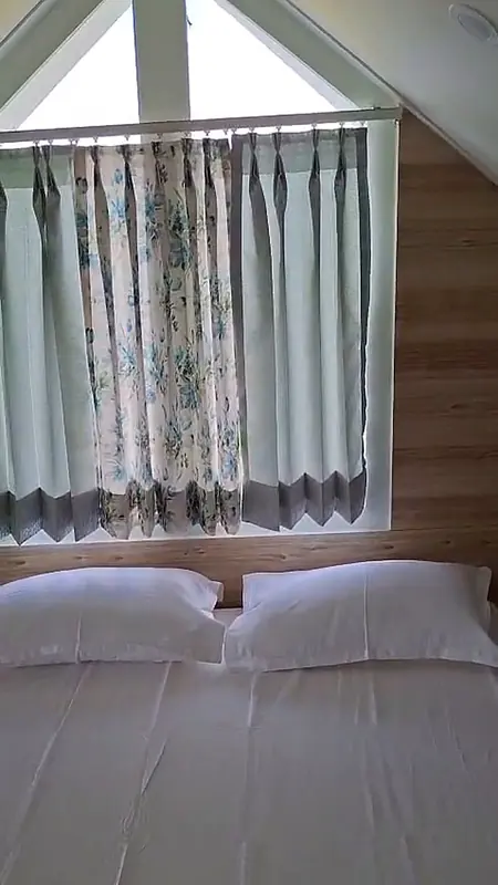 The attic room at Namah Stay Himalayas, Kanatal